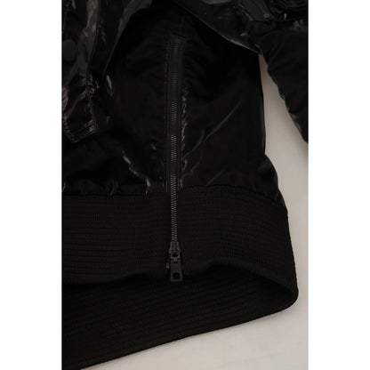 Dolce & Gabbana Iconic Bomber Hooded Jacket 100 Percent Authentic