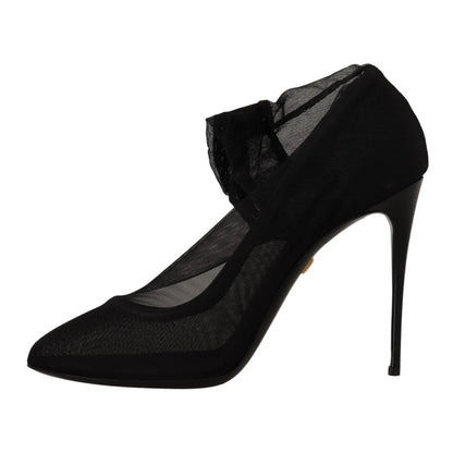 Dolce Gabbana Italian Luxury Sock Boots Stretch Socks &