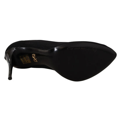 Dolce Gabbana Italian Luxury Sock Boots Stretch Socks &