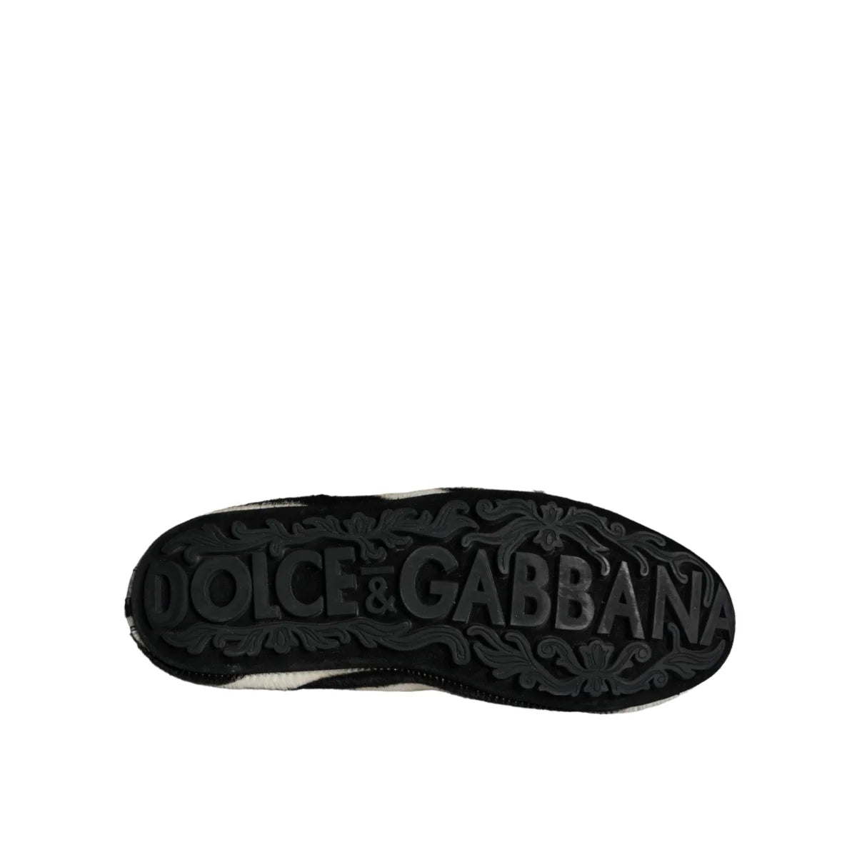 Dolce & Gabbana Italian Style Calf Fur Dress Loafers for Men