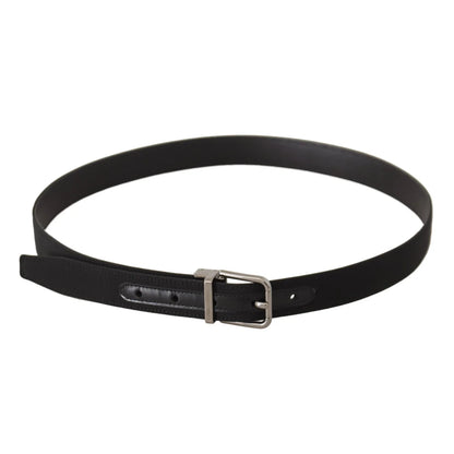 Dolce & Gabbana Italian Style Metal Buckle Dress Belt
