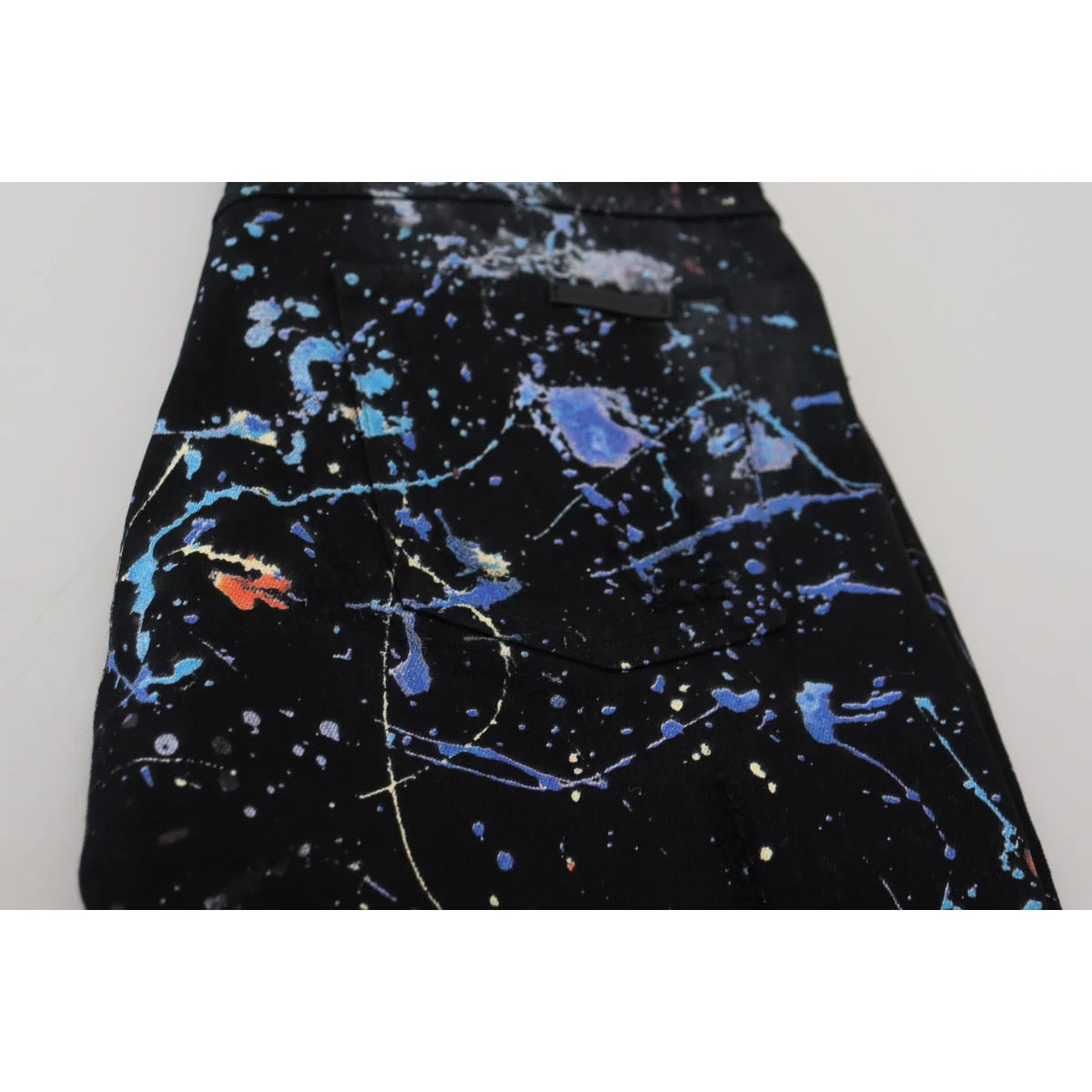 Dolce Gabbana Jeans Color Splash Print Italian Style &