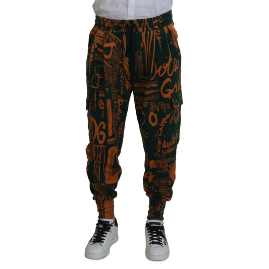 Dolce Gabbana Jogger Cargo MainLine Logo Print Luxury Unleashed &