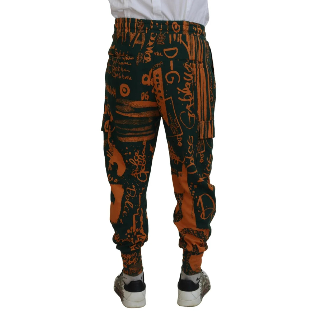 Dolce Gabbana Jogger Cargo MainLine Logo Print Luxury Unleashed &