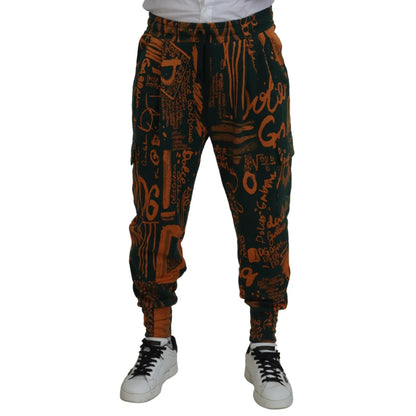 Dolce Gabbana Jogger Cargo MainLine Logo Print Luxury Unleashed &