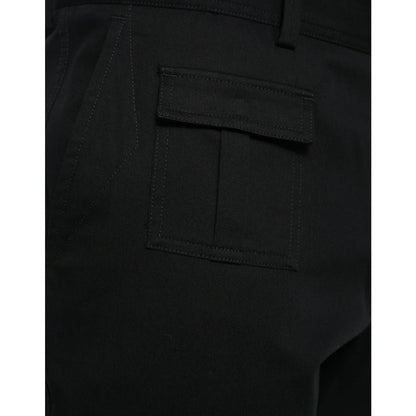 Dolce Gabbana Jogger Pants With Iconic Logo Details &