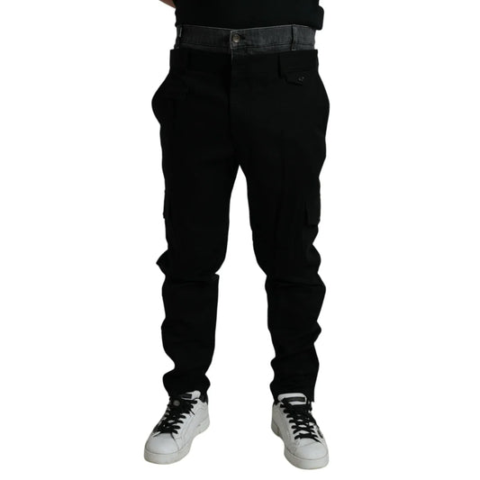 Dolce Gabbana Jogger Pants With Iconic Logo Details &