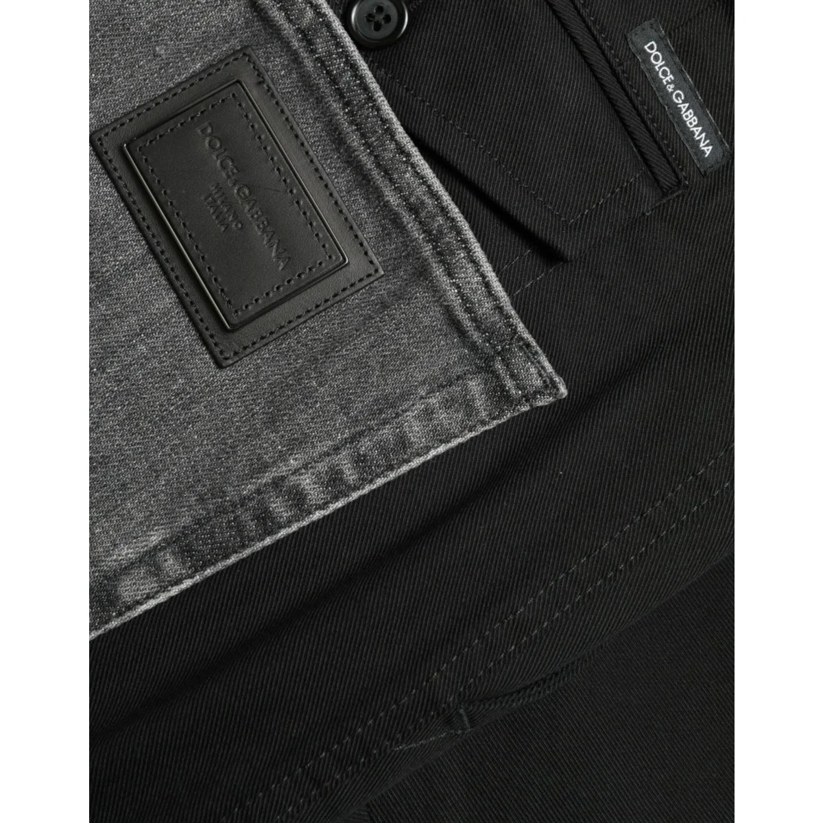 Dolce Gabbana Jogger Pants With Iconic Logo Details &
