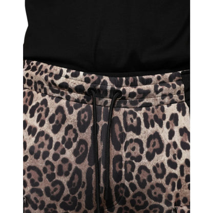 Dolce Gabbana Jogger Pants Sizzle in Sleek Polyester Style &