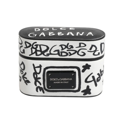 Dolce Gabbana Leather Airpods Case Luxurious Designer Protection &