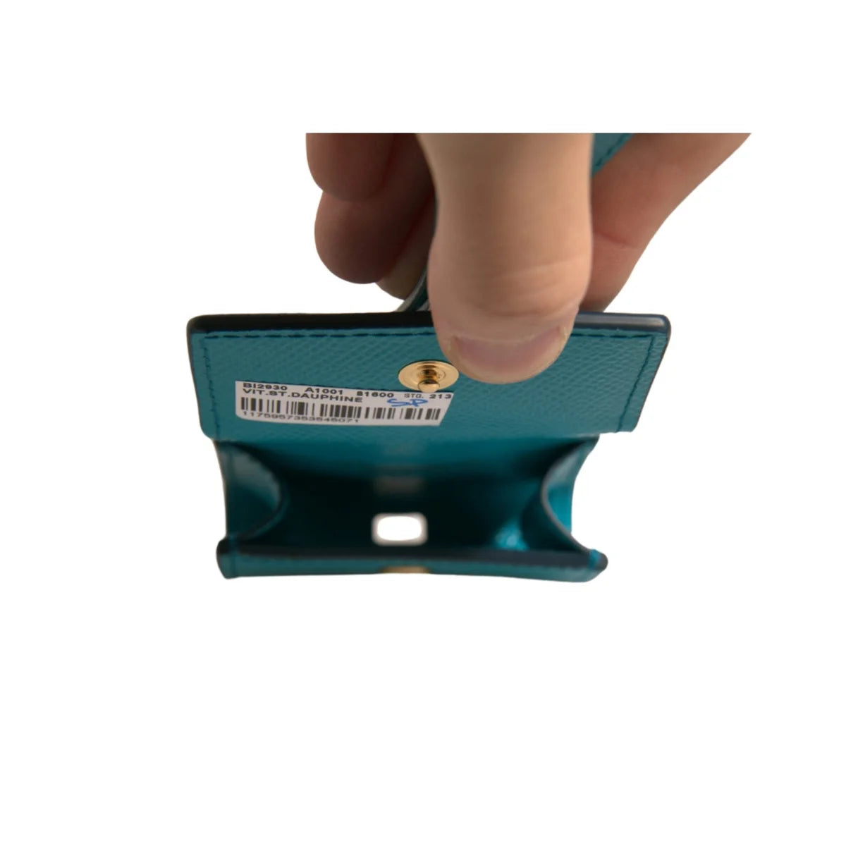 Dolce & Gabbana Leather Airpods Case Luxury Designer Accessory