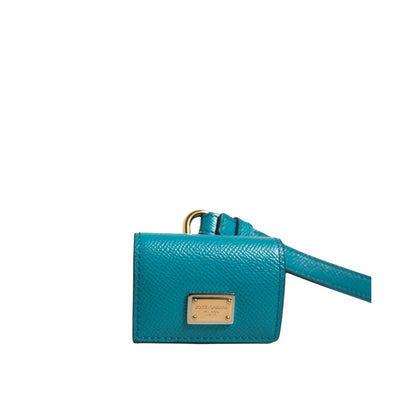 Dolce & Gabbana Leather Airpods Case Luxury Designer Accessory
