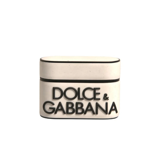 Dolce & Gabbana Leather Airpods Case Luxury Designer Protection