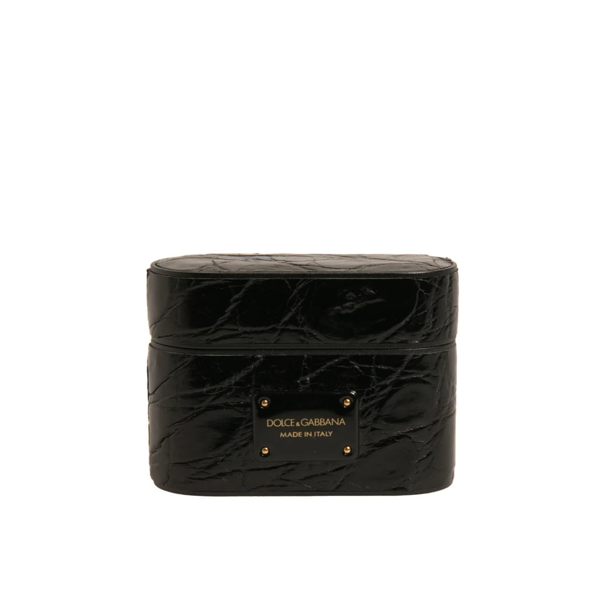 Dolce & Gabbana Leather Airpods Case Luxury Protection and Style