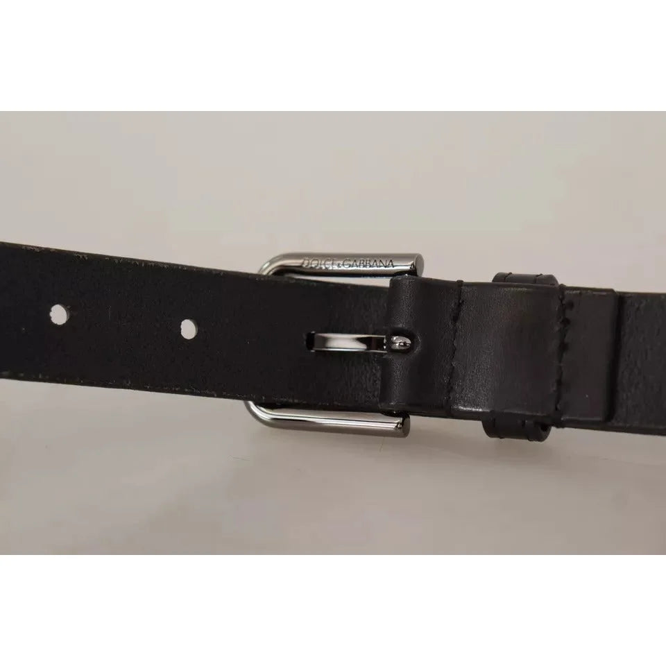 Dolce Gabbana Leather Belt High-Quality Accessory for Style &