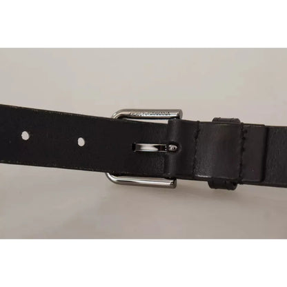 Dolce Gabbana Leather Belt High-Quality Accessory for Style &