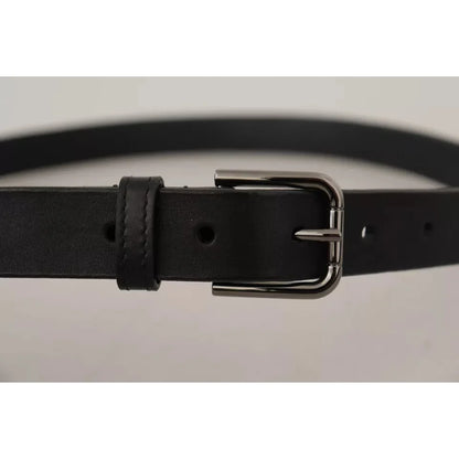 Dolce Gabbana Leather Belt High-Quality Accessory for Style &