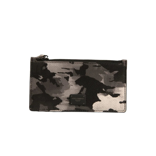 Dolce & Gabbana Leather Coin Purse Wallet for Elegant Everyday Style