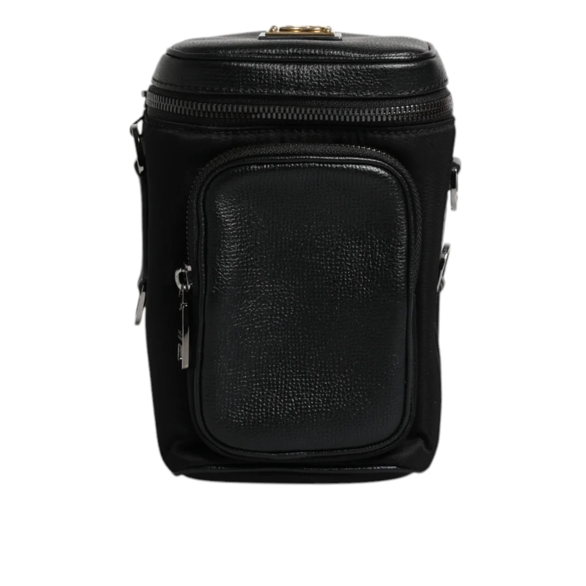 Dolce Gabbana Leather Crossbody Camera Bag Luxe Style &