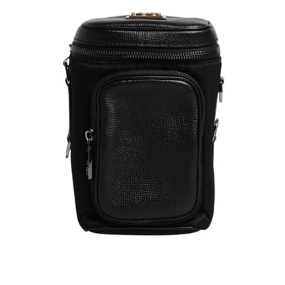 Dolce Gabbana Leather Crossbody Camera Bag Luxe Style &