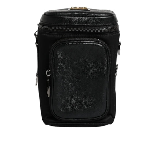 Dolce Gabbana Leather Crossbody Camera Bag Luxe Style &