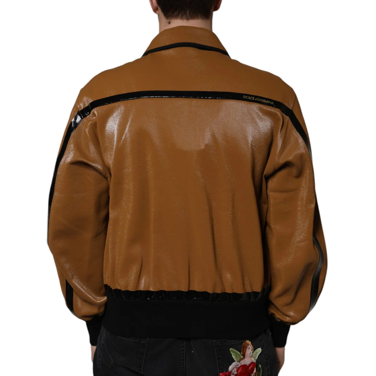 Dolce Gabbana Leather Jacket Luxury Style for Any Dress Code &