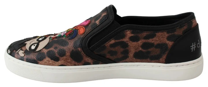 Dolce &amp; Gabbana Leather Leopard 