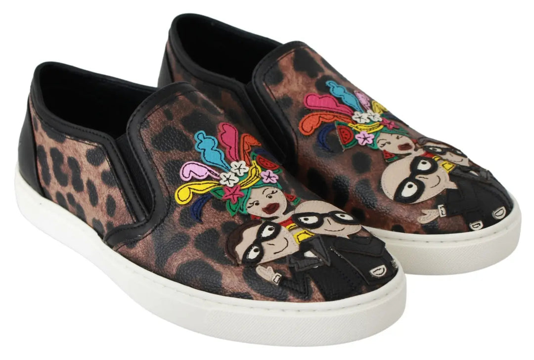 Dolce &amp; Gabbana Leather Leopard 