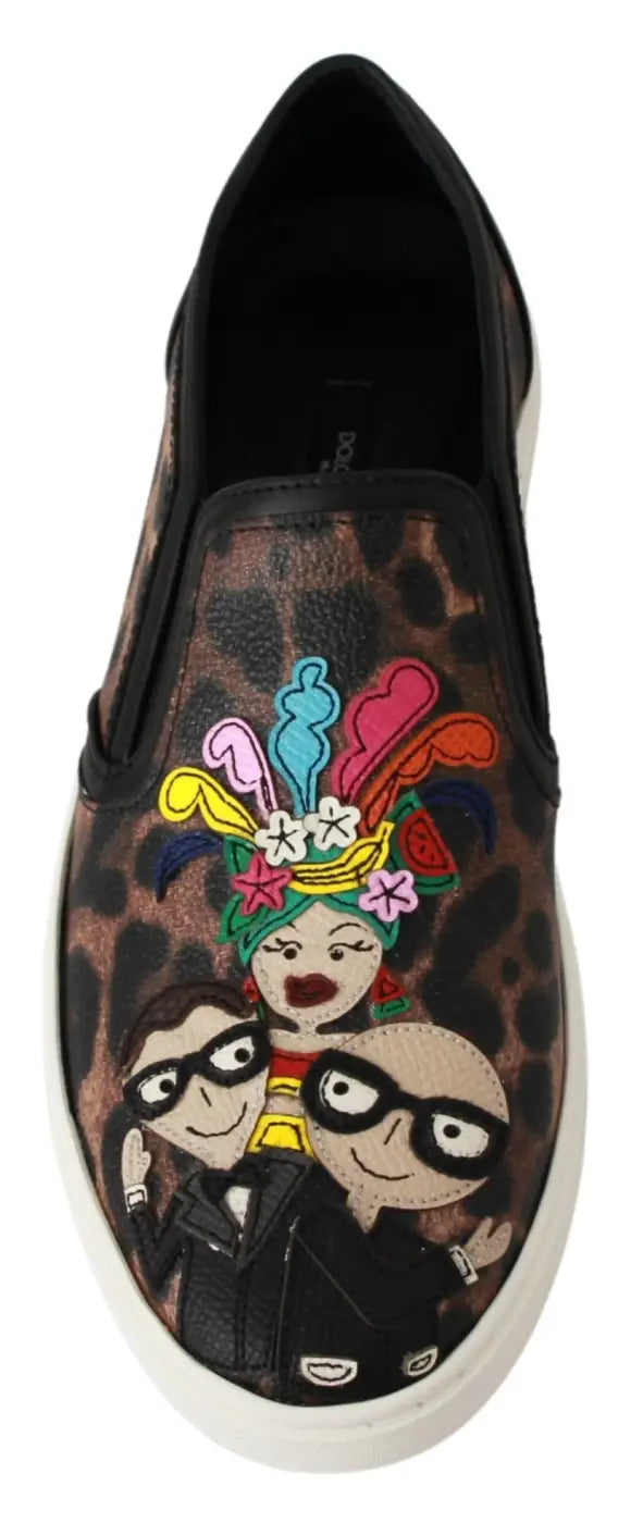 Dolce &amp; Gabbana Leather Leopard 