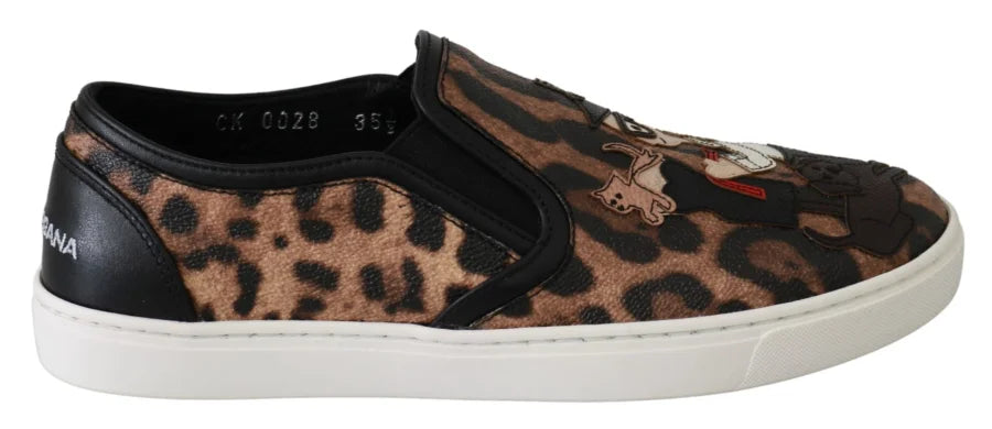 Dolce &amp; Gabbana Leather Leopard 