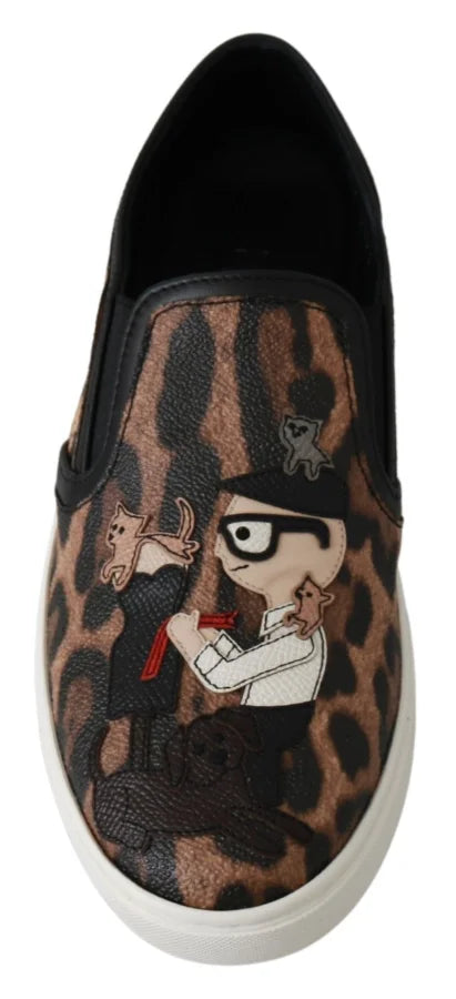 Dolce &amp; Gabbana Leather Leopard 