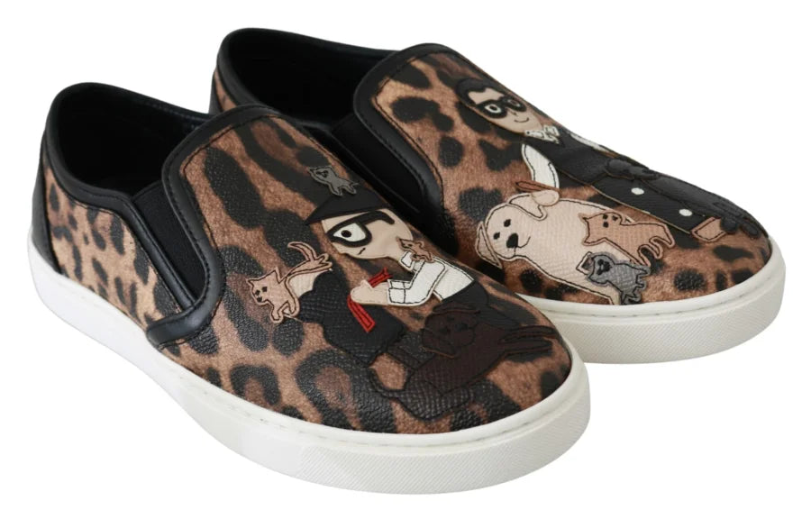 Dolce &amp; Gabbana Leather Leopard 