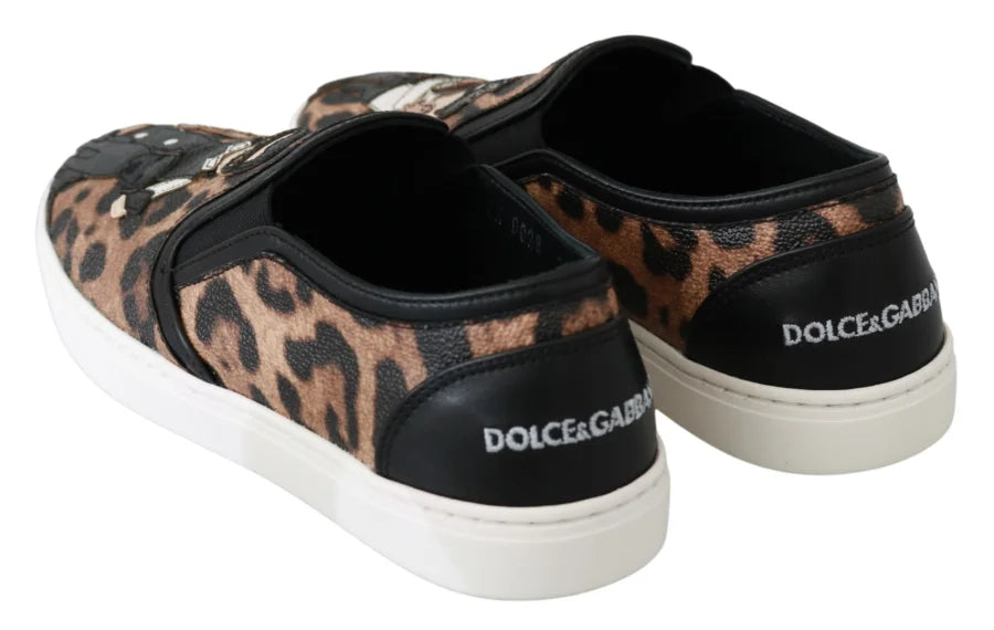 Dolce &amp; Gabbana Leather Leopard 