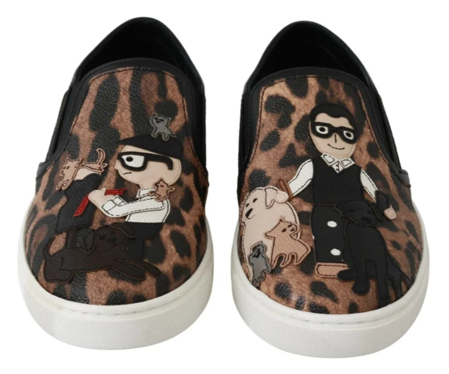 Dolce &amp; Gabbana Leather Leopard 