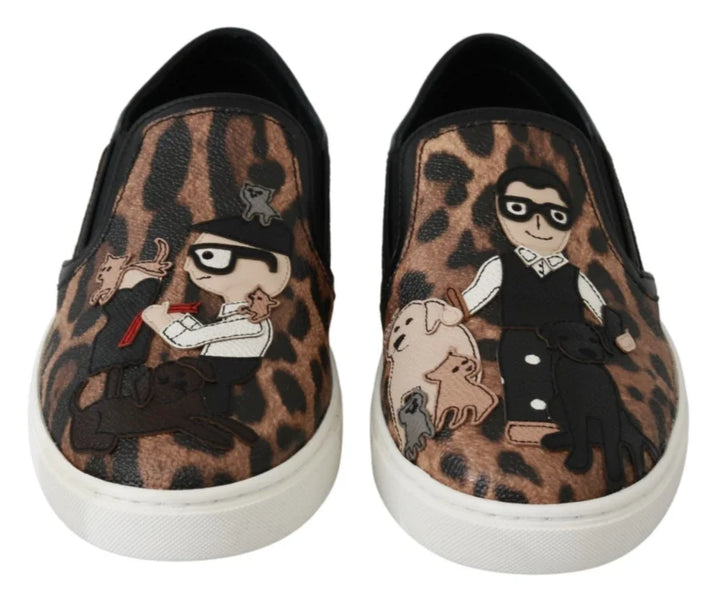 Dolce &amp; Gabbana Leather Leopard 