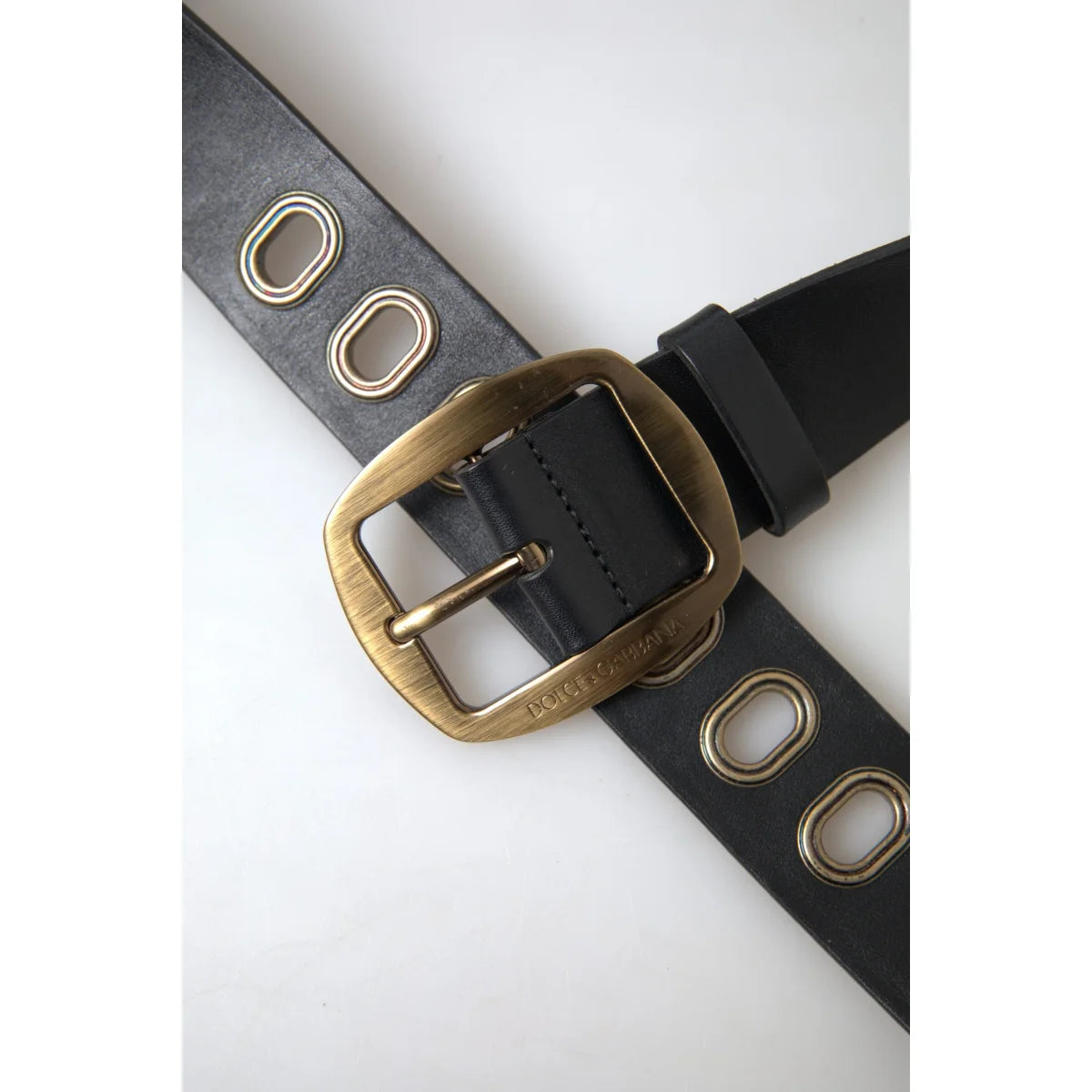 Dolce & Gabbana Leather Metal Buckle Belt Dress Upgrades