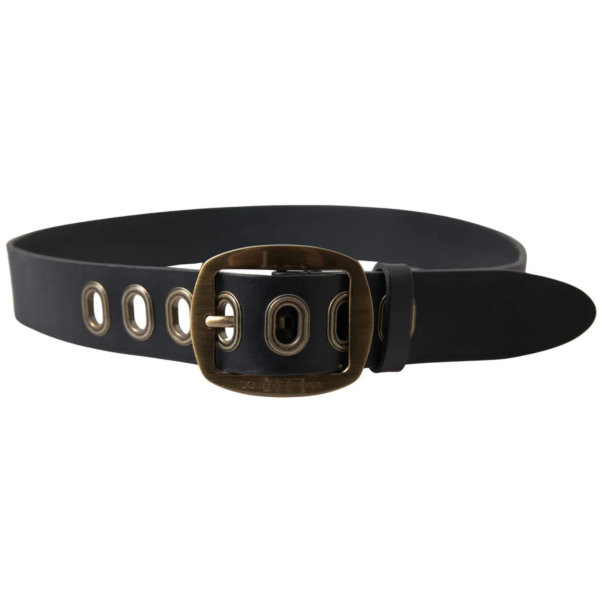 Dolce & Gabbana Leather Metal Buckle Belt Dress Upgrades