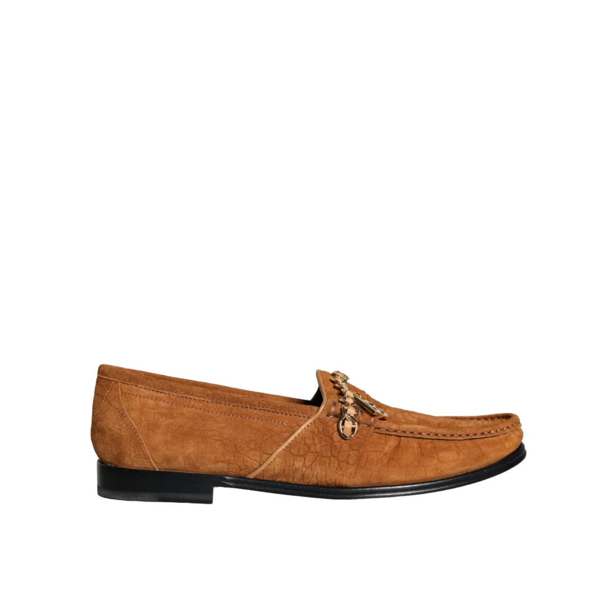 Dolce and Gabbana Leather Moccasin Flat Shoes for Effortless Style &