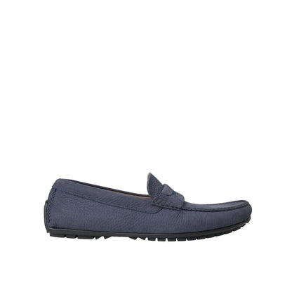 Dolce Gabbana Leather Moccasin Shoes Italian Style for Men &