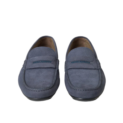 Dolce Gabbana Leather Moccasin Shoes Italian Style for Men &