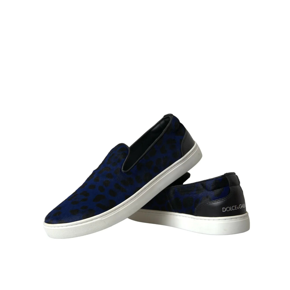 Dolce Gabbana Leopard Calfskin Hair Loafers Sneakers Shoes &