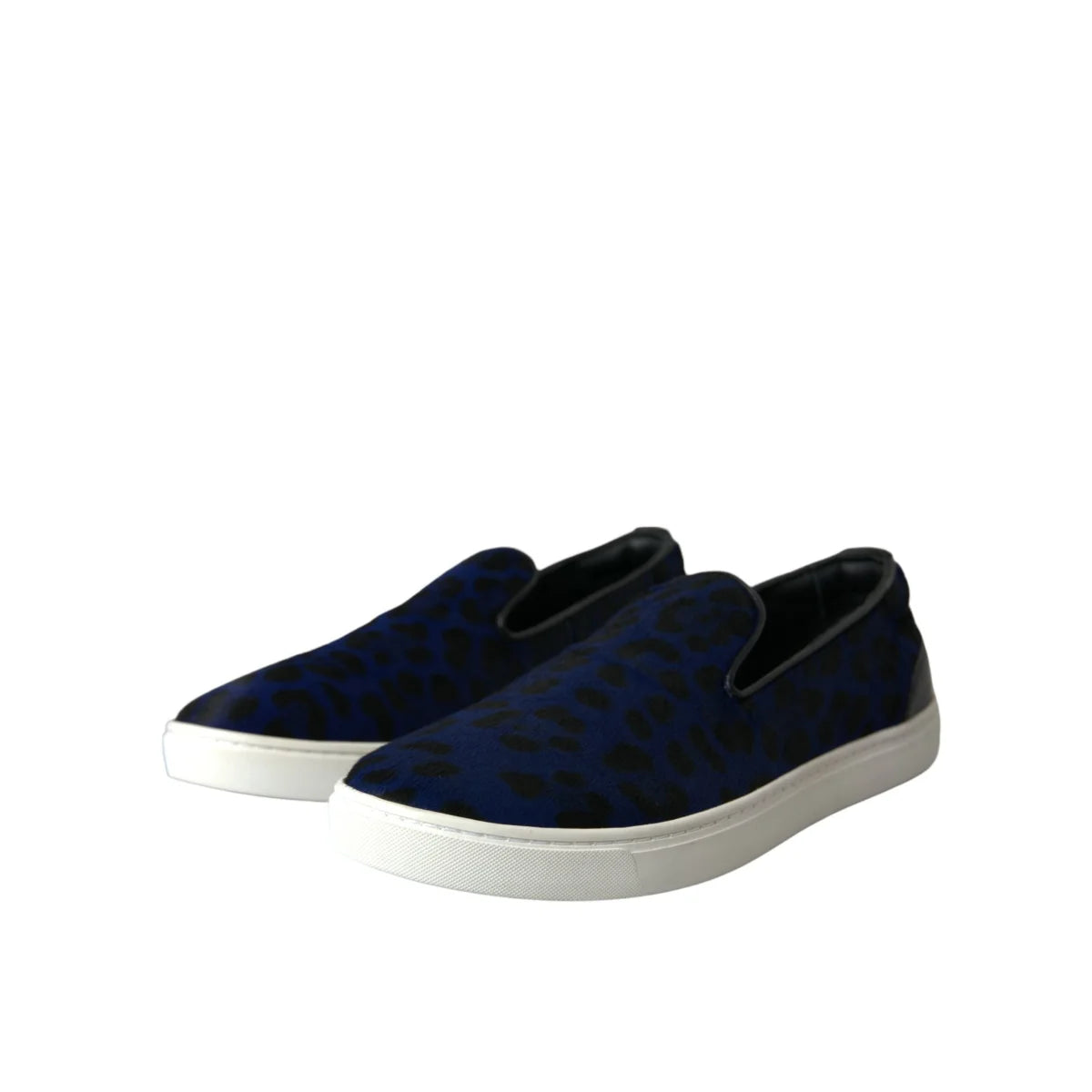 Dolce Gabbana Leopard Calfskin Hair Loafers Sneakers Shoes &