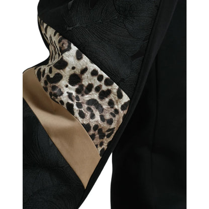 Dolce Gabbana Leopard Jogger Pants Luxury Unleashed &
