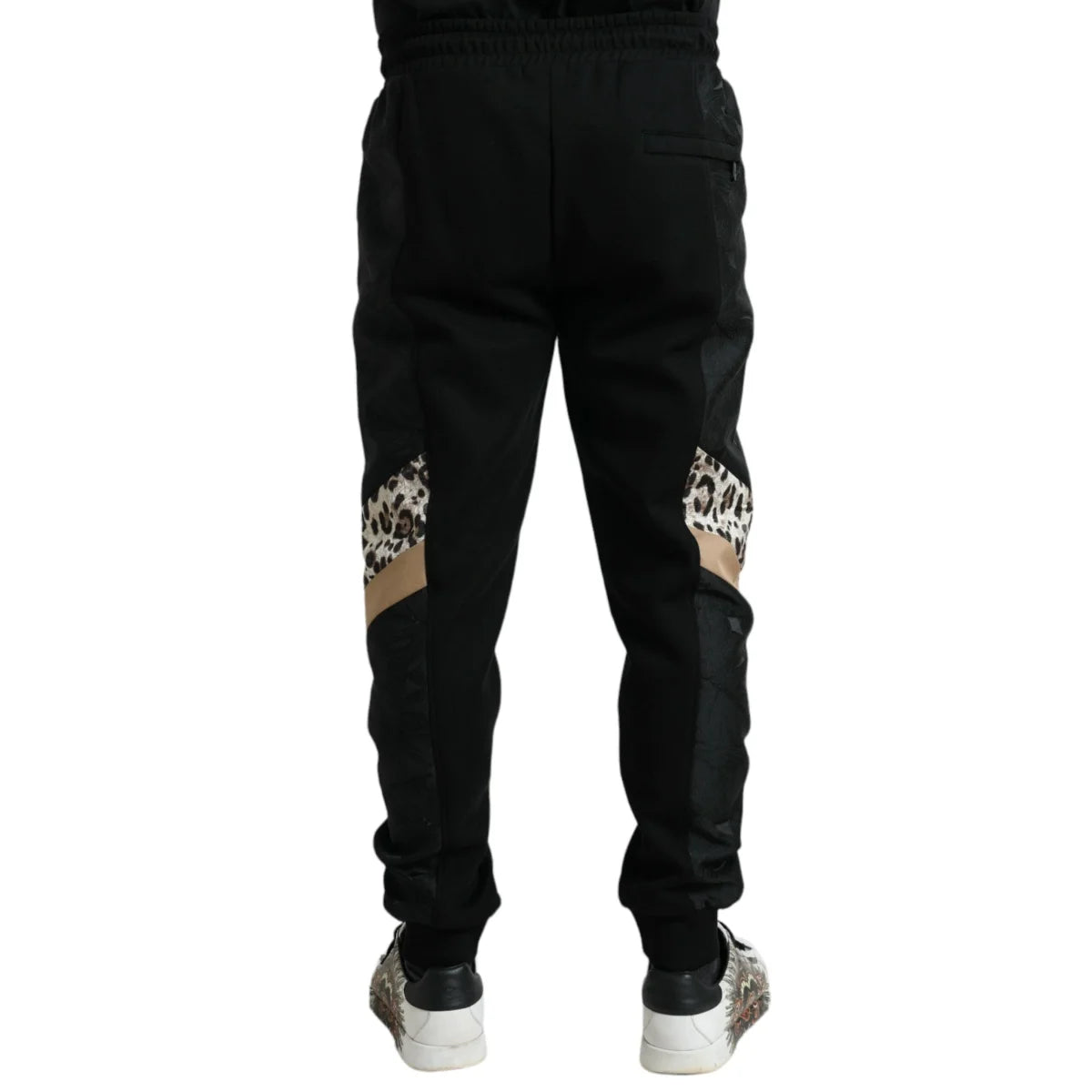 Dolce Gabbana Leopard Jogger Pants Luxury Unleashed &