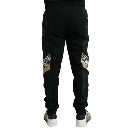 Dolce Gabbana Leopard Jogger Pants Luxury Unleashed &