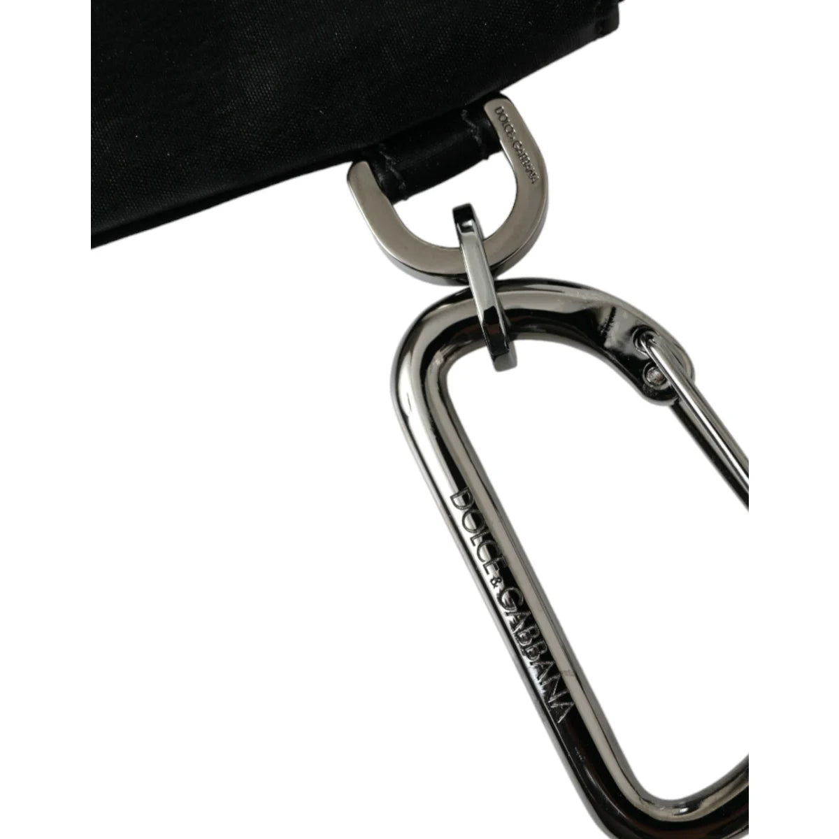 Dolce & Gabbana Leopard Print Nylon Calfskin Pouch