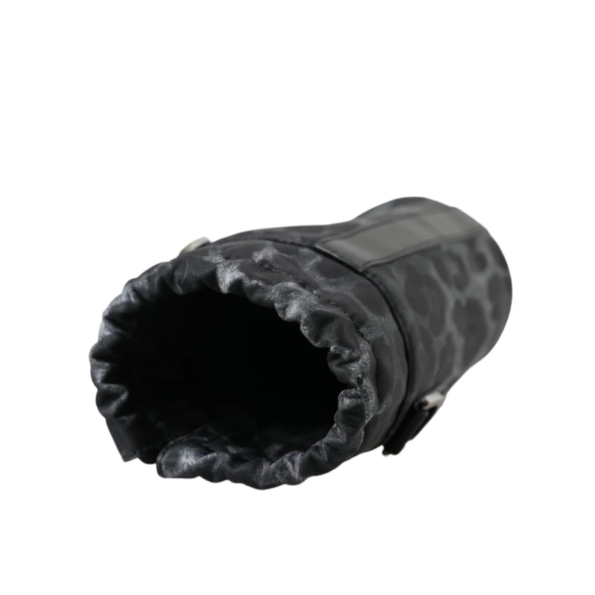 Dolce Gabbana Leopard Print Round Slim Bottle Cage &