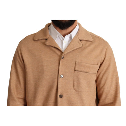 Dolce & Gabbana Light Blue Jacket Italian Style Elegance