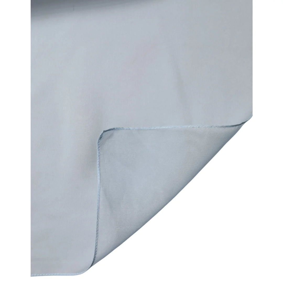 Dolce &amp; Gabbana Light Blue Neck Wrap 200cm x 130cm Shawl for Men