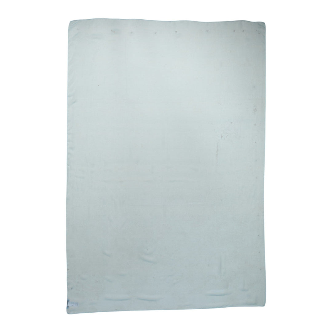 Dolce &amp; Gabbana Light Blue Silk Rectangle Wrap Shawl Scarf